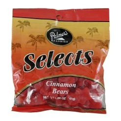 Palmer Candy Cinnamon Bears, 5 OZ Bag