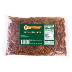 Eillien's Pecan Halves, 116392, 16 OZ