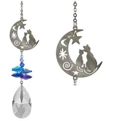 Woodstock Chimes Crystal Fantasy - Cats, CFCA