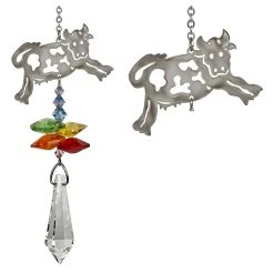 Woodstock Chimes Crystal Fantasy - Cow, CFCO