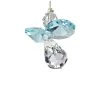 Woodstock Chimes Crystal Guardian Angel - Aquamarine, CGAQ