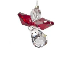 Woodstock Chimes Crystal Guardian Angel - Garnet, CGGT