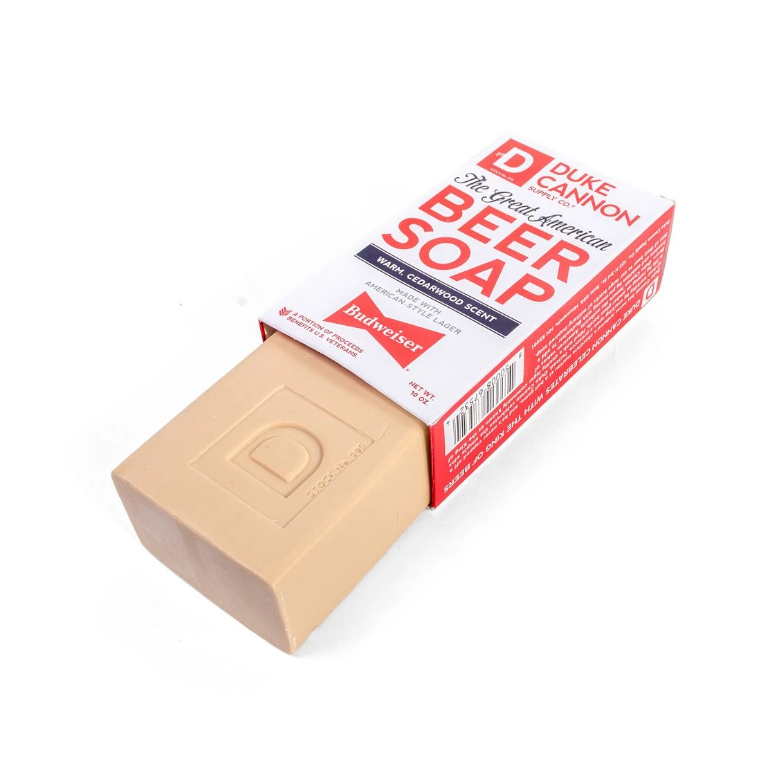 Duke Cannon Great American Budweiser Soap, Warm Cedarwood Scent, 04BUDWEISER1, 10 OZ 3 Duke Cannon Great American Budweiser Soap, Warm Cedarwood Scent, 04BUDWEISER1, 10 OZ