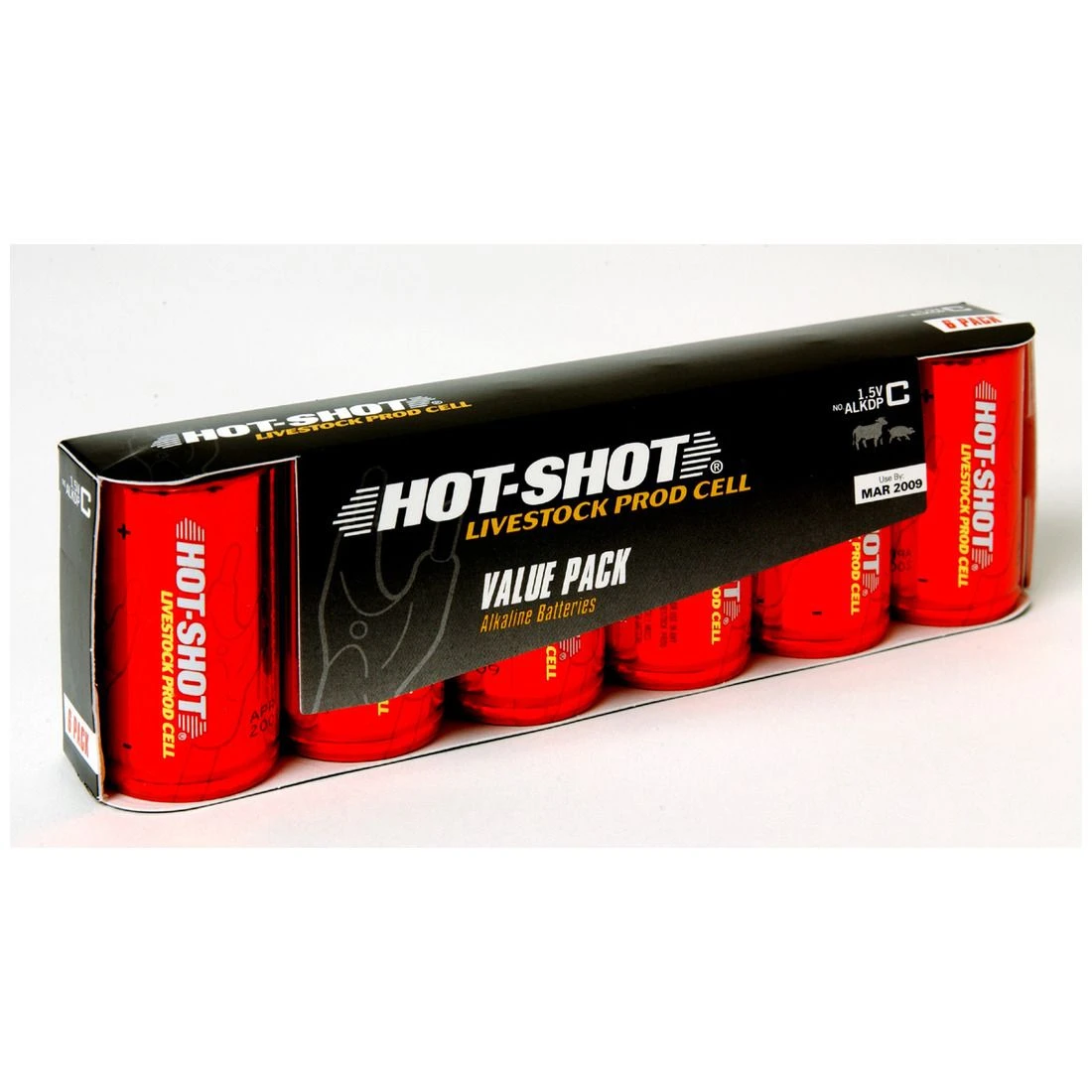 Hot Shot Value Pack Alkaline Batteries, ALK-DP, C 3 Hot Shot Value Pack Alkaline Batteries, ALK-DP, C