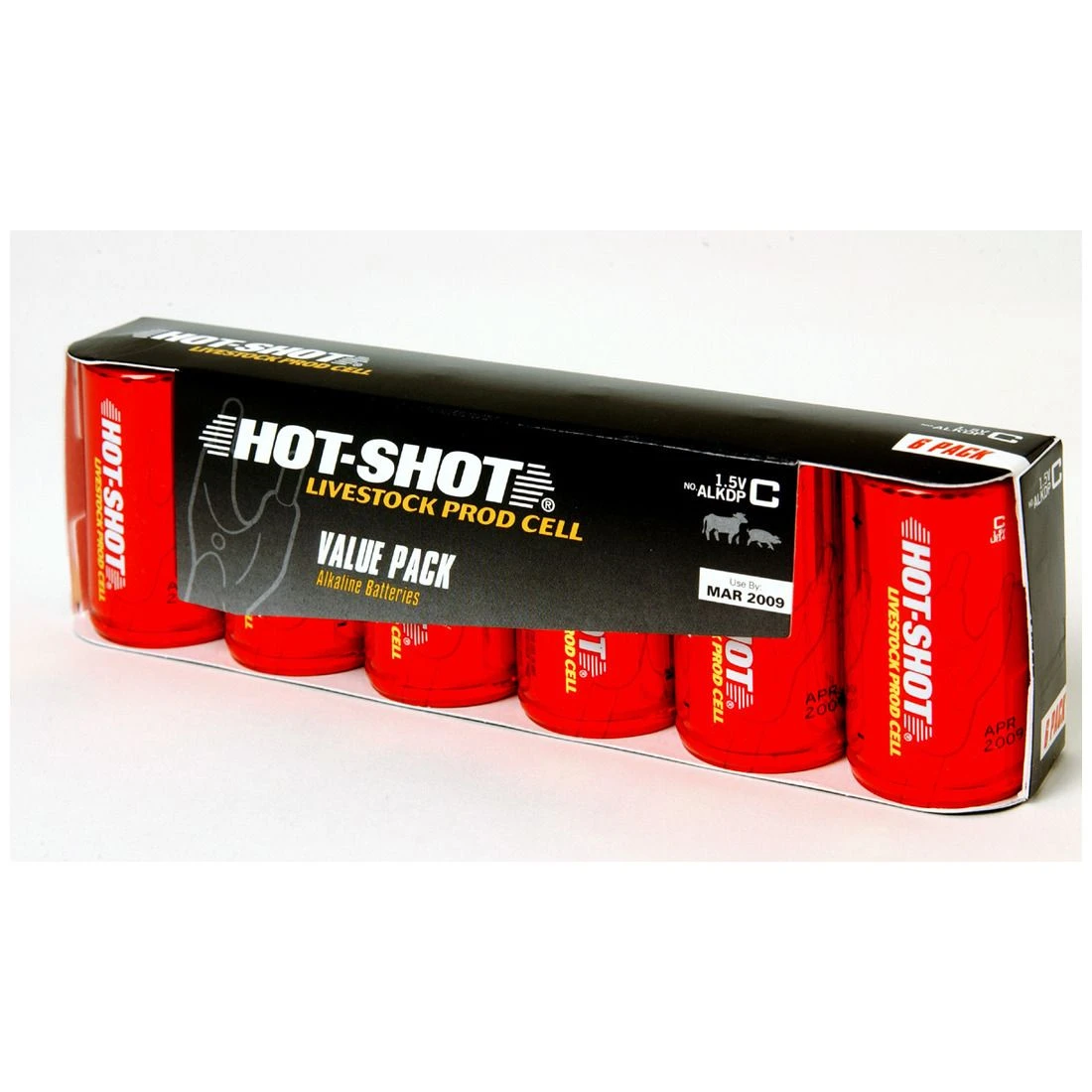 Hot Shot Value Pack Alkaline Batteries, ALK-DP, C 4 Hot Shot Value Pack Alkaline Batteries, ALK-DP, C - Image 2