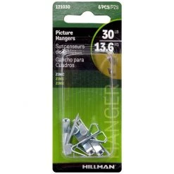 Hillman 30 LB Zinc Plated Conventional Picture Hangers, 121030 -Deals Home Goods Store sftp a s assets20201209000000010