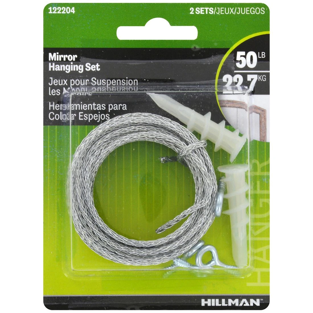 Hillman Wallboard Hanging Anchor Kit, 122204 4 Hillman Wallboard Hanging Anchor Kit, 122204 - Image 2