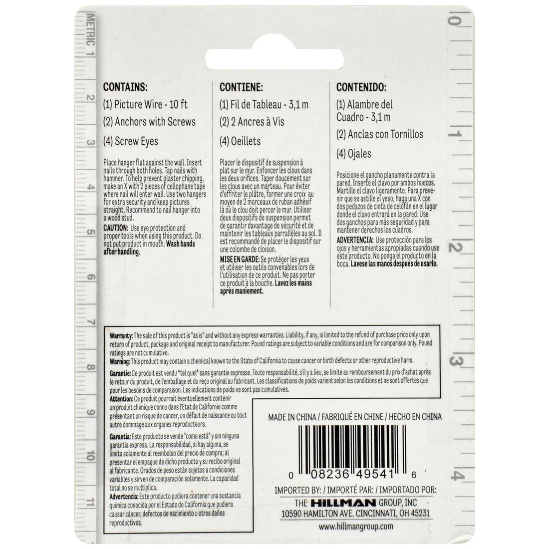 Hillman Wallboard Hanging Anchor Kit, 122204 5 Hillman Wallboard Hanging Anchor Kit, 122204 - Image 3