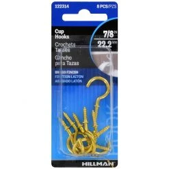 Hillman Cup Hooks, 122314, 7/8 IN -Deals Home Goods Store sftp a s assets20201209000000138