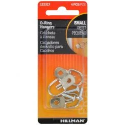 Hillman Zinc Plated D-Ring Hangers, 122317, Small -Deals Home Goods Store sftp a s assets20201209000000147