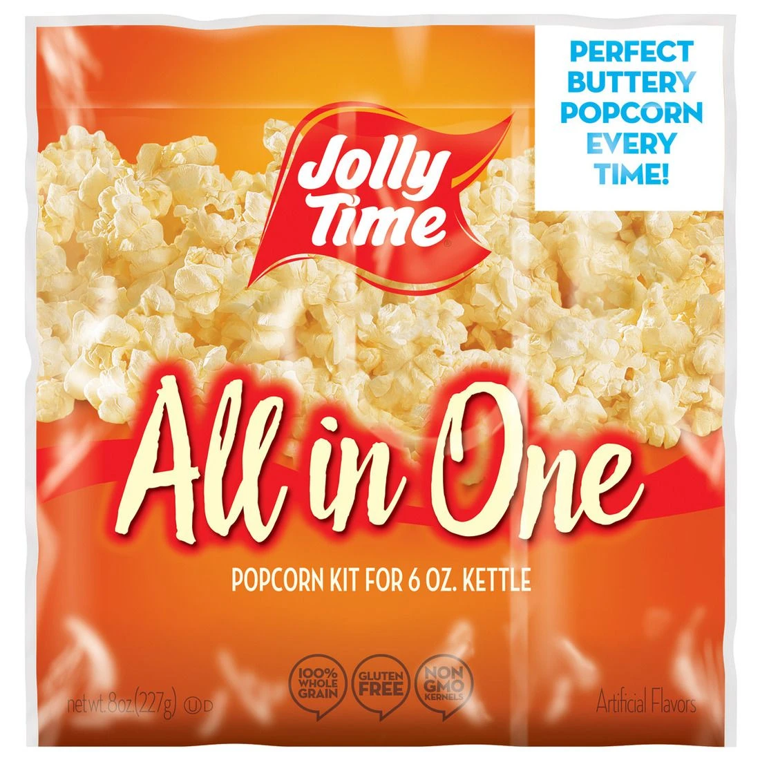 Jolly Time Popcorn, All-In-One Kit for 6 oz Kettle, 922, 8 OZ 3 Jolly Time Popcorn, All-In-One Kit for 6 oz Kettle, 922, 8 OZ