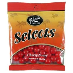 Palmer Candy Cherry Sours, 56220, 2.75 OZ