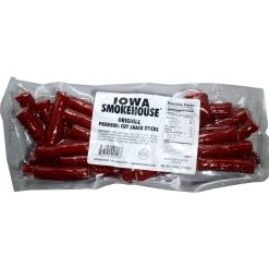 Iowa Smokehouse Premium Cut Snack Sticks, IS-PC24, 24 OZ