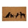 Aspinwall Four Dogs Coir Mat, IM180-18X30FOURDOGS, 18 IN x 30 IN -Deals Home Goods Store sftp a s assets20210430000000002