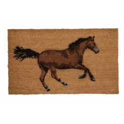 Aspinwall Galloping Horse Coir Mat, IM180-18X-30GALLOPHOR, 18 IN x 30 IN