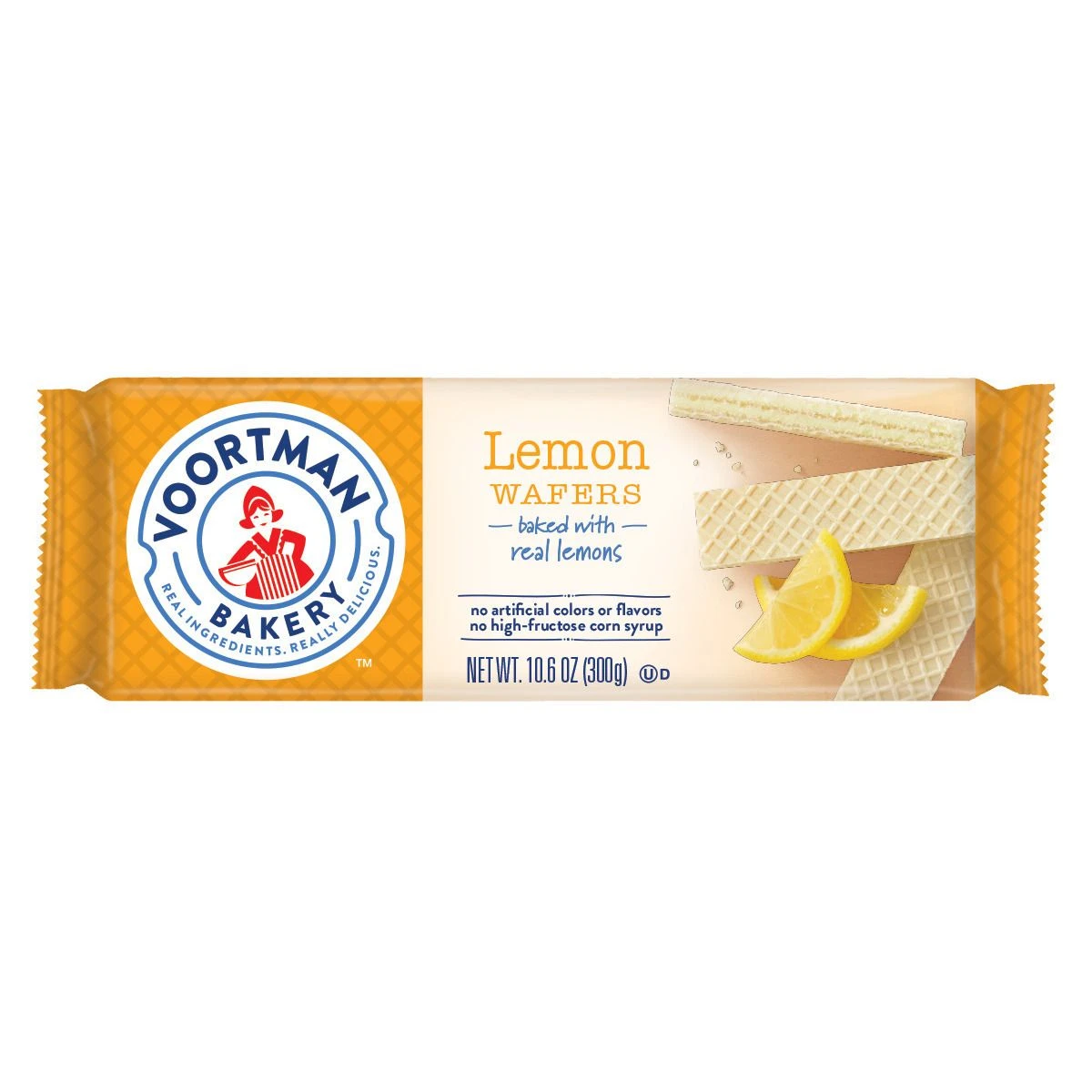 Voortman Lemon Wafer, 510, 10.6 OZ 3 Voortman Lemon Wafer, 510, 10.6 OZ