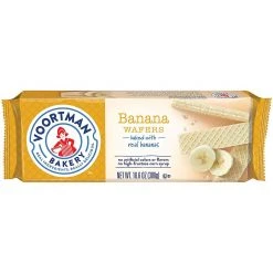Voortman Banana Wafer, 573, 10.6 OZ