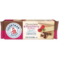 Voortman Chocolate & Raspberry Wafer, 582, 10.6 OZ