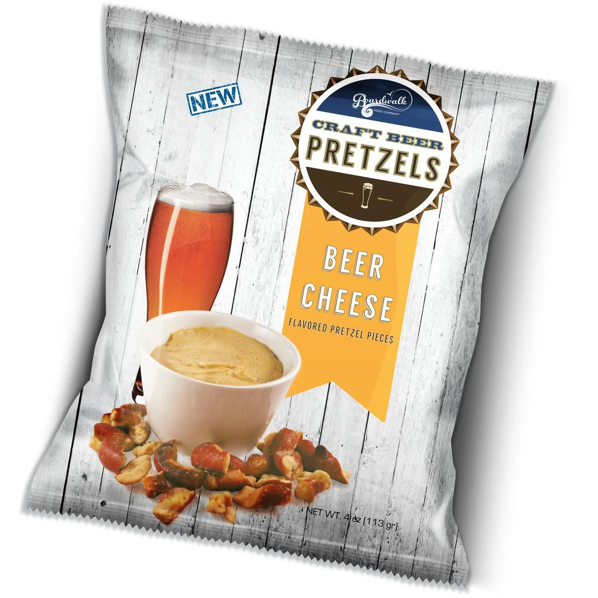 Boardwalk Craft Beer Pretzels - Beer Cheese, HPBC04, 4 OZ 3 Boardwalk Craft Beer Pretzels - Beer Cheese, HPBC04, 4 OZ
