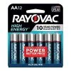 Rayovac High Energy Alkaline Batteries, 12-Pack, 815-12K, AA -Deals Home Goods Store sftp a s assets20210813000000008