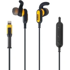DEWALT Jobsite Earphones, Lightning Jack, 190 3017 DW2