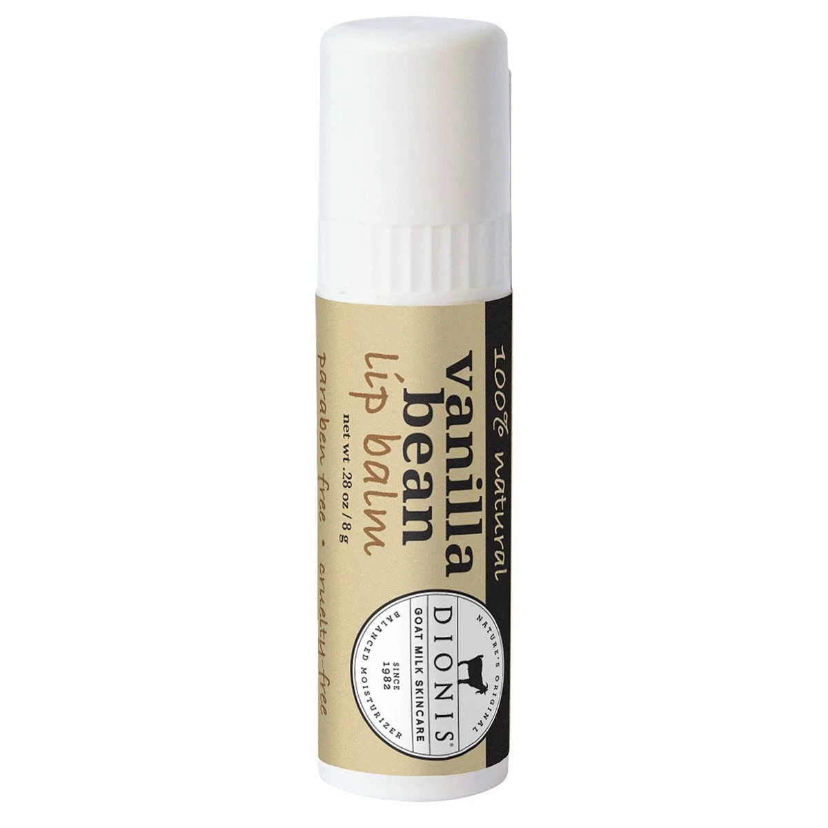 Dionis Lip Balm, Vanilla Bean, Z52991-6, .28 OZ 3 Dionis Lip Balm, Vanilla Bean, Z52991-6, .28 OZ