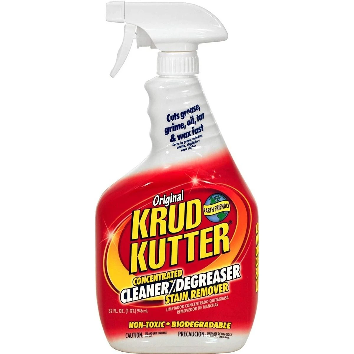 Krud Kutter Cleaner & Degreaser Stain Remover - Concentrated, KK326, 32 OZ 3 Krud Kutter Cleaner & Degreaser Stain Remover - Concentrated, KK326, 32 OZ