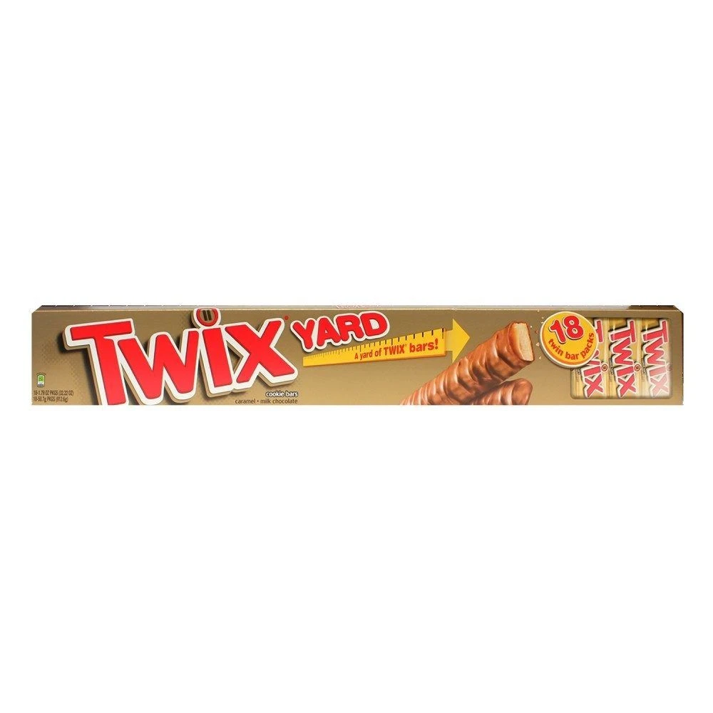 Twix Yard Caramel Chocolate Cookie Bars, 18-Count, 377391 3 Twix Yard Caramel Chocolate Cookie Bars, 18-Count, 377391