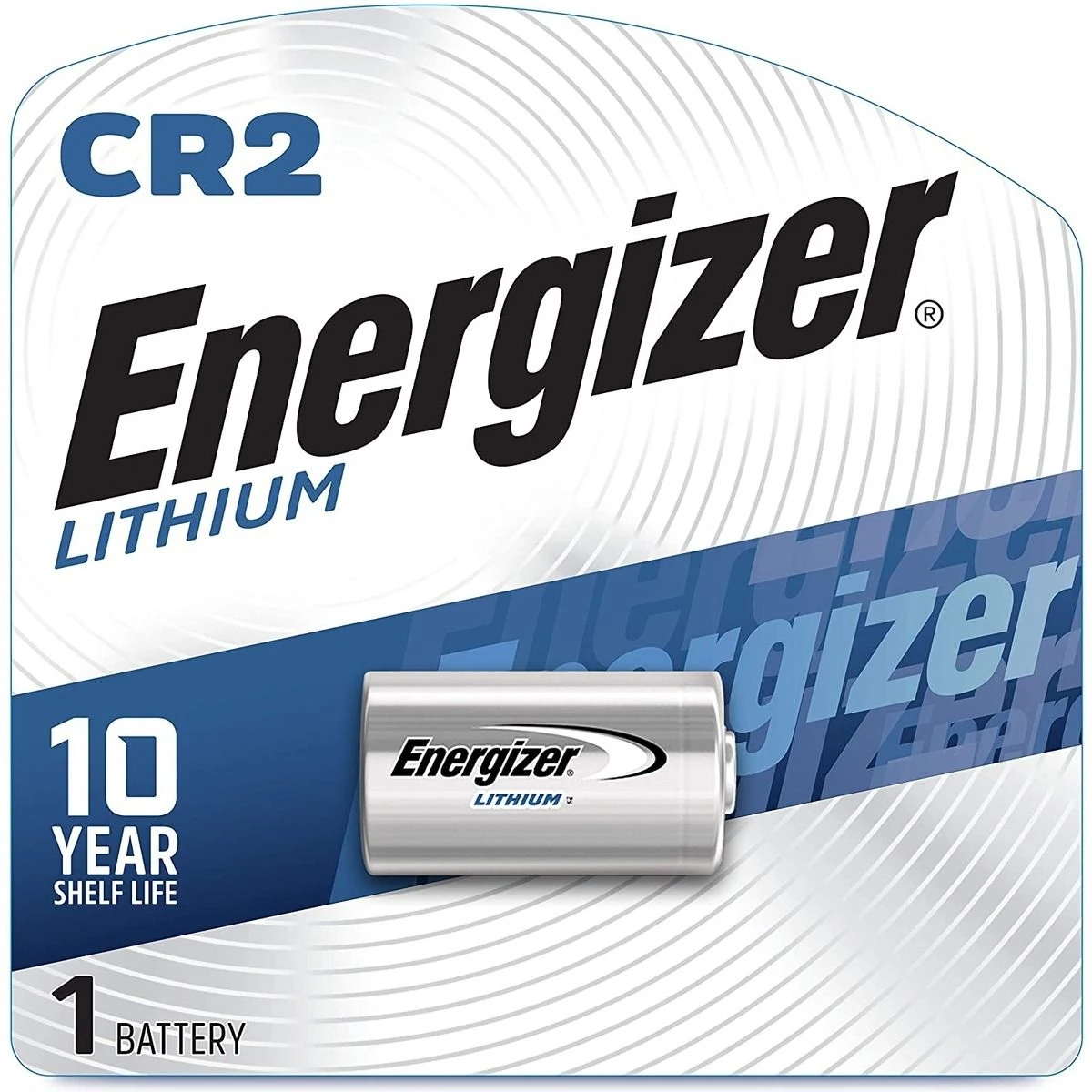 Energizer Lithium Battery, 1-Pack, EL1CR2BP2, CR2 3 Energizer Lithium Battery, 1-Pack, EL1CR2BP2, CR2