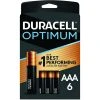 Duracell Optimum Alkaline Batteries, 6-Pack, DUROPT2400B6, AAA -Deals Home Goods Store sftp a s assets20220103000000025