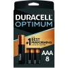 Duracell Optimum Alkaline Batteries, 8-Pack, DUROPT2400B8, AAA -Deals Home Goods Store sftp a s assets20220103000000036