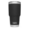 Yeti Rambler Tumbler with MagSlider Lid, Black, 21070070019, 30 OZ