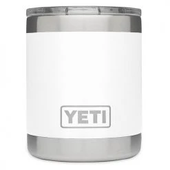 Yeti Rambler Lowball with MagSlider Lid, White, 21071500566, 10 OZ