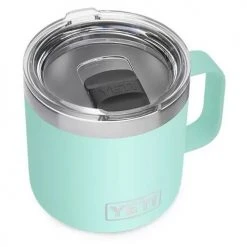 Yeti Rambler Mug with MagSlider Lid, Seafoam, 21071500595, 14 OZ -Deals Home Goods Store sftp a s assets20220113000000066
