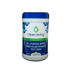 Clean Living All Purpose Wipes, Lemon Scent, 75-Count, 10024776