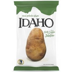 Teton Valley Hells Canyon Jalapeno Real Potato Chips, 106081, 8 OZ