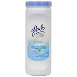 Glade Clean Linen Carpet and Room Deodorizer, 15474, 32 OZ