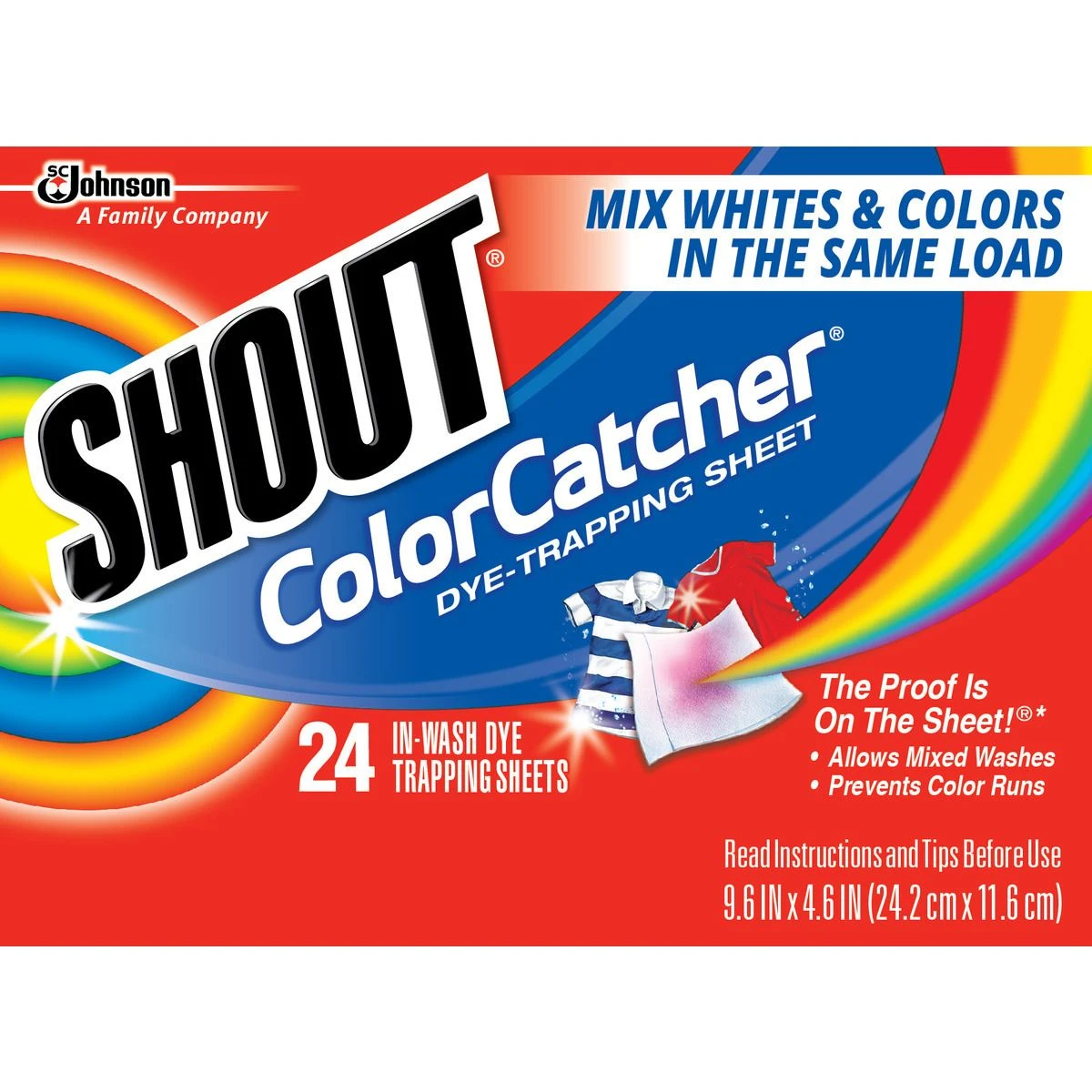 Shout Color Catcher Dye-Trapping Sheet, 24-Count, 62248 3 Shout Color Catcher Dye-Trapping Sheet, 24-Count, 62248