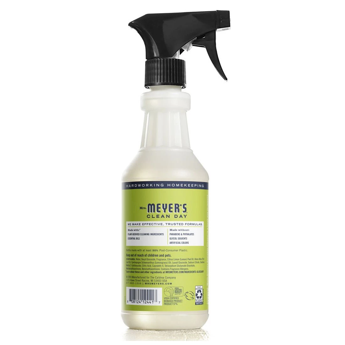 Mrs. Meyer's Lemon Verbena Multi-Surface Cleaner, 12441, 16 OZ 4 Mrs. Meyer's Lemon Verbena Multi-Surface Cleaner, 12441, 16 OZ - Image 2