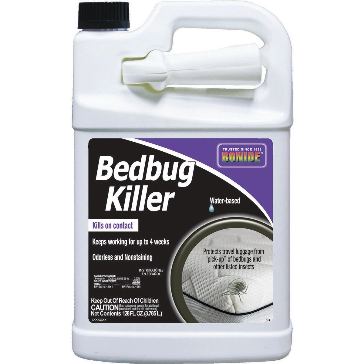 Bonide Bedbug Killer Ready-To-Use, 574, 128 OZ 3 Bonide Bedbug Killer Ready-To-Use, 574, 128 OZ