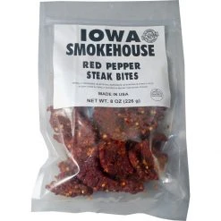 Iowa Smokehouse Steak Bites Red Pepper, IS-SBRP, 8 OZ