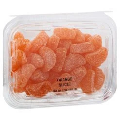 JLM Tub Jell Orange Slices, 366668, 17 OZ Tub