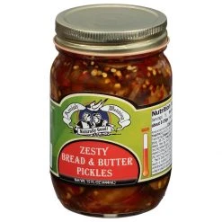 Amish Wedding Zesty Bread & Butter Pickles, 539906, 1 Pint -Deals Home Goods Store sftp a s assets20220624000000003