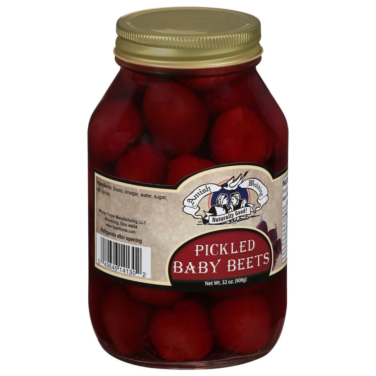 Amish Wedding Pickled Baby Beets, 539708, 32 OZ 4 Amish Wedding Pickled Baby Beets, 539708, 32 OZ - Image 2