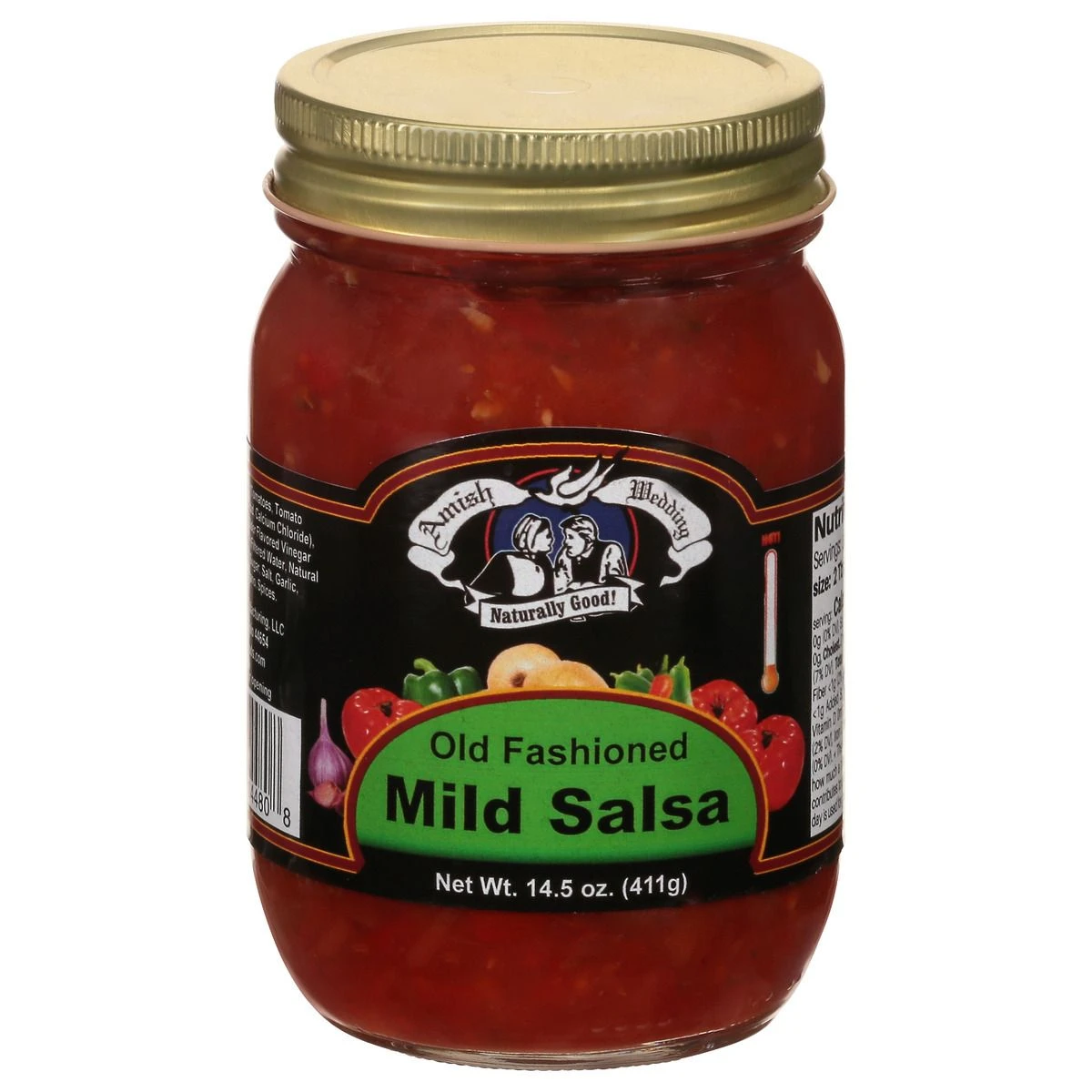 Amish Wedding Mild Salsa, 539753, 1 Pint 3 Amish Wedding Mild Salsa, 539753, 1 Pint