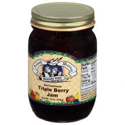 Amish Wedding Old Fashioned Triple Berry Jam, 542381, 18 OZ -Deals Home Goods Store sftp a s assets20220624000000030