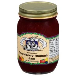 Amish Wedding Old Fashioned Strawberry Rhubarb Jam, 542423, 18 OZ -Deals Home Goods Store sftp a s assets20220624000000045