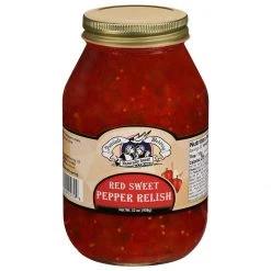 Amish Wedding Red Sweet Pepper Relish, 539849, 32 OZ